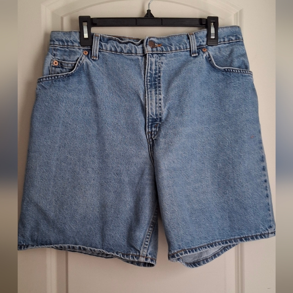 Vintage Levi 560 Sz 16(Fit Like 10) Orange Tab Shorts 36965 relaxed fit